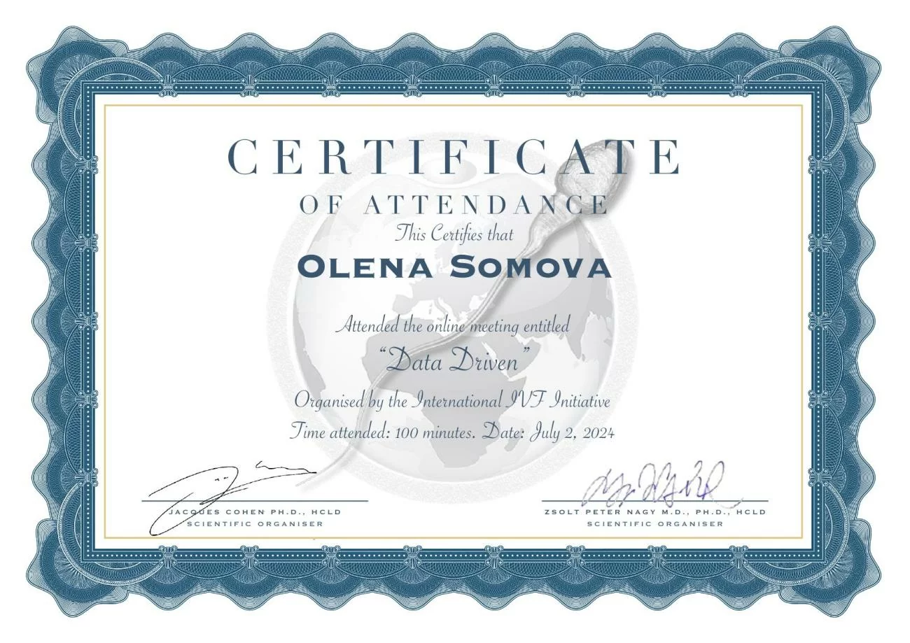Online Meeting Participant Certificate “Data Driven”, organized by Online Meeting Participant Certificate “Data Driven”, organized by