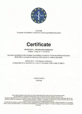 Certificat UEMS Certificat UEMS